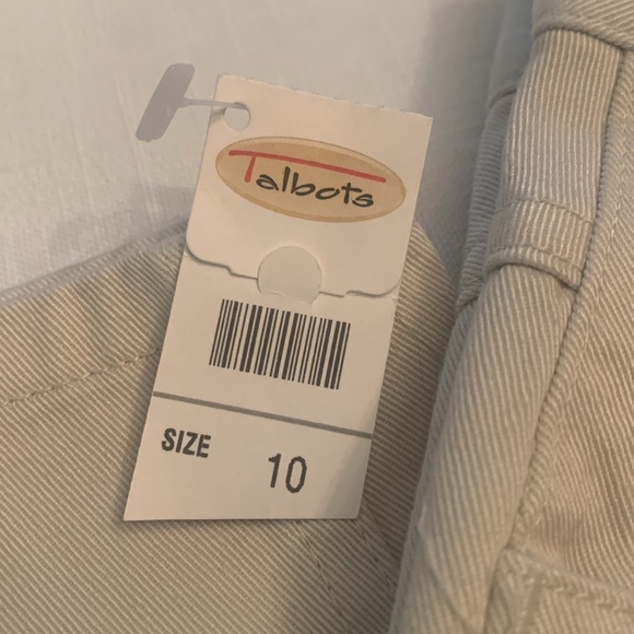 Talbots Khakis. NWT. Size 10 - Picture 4 of 9